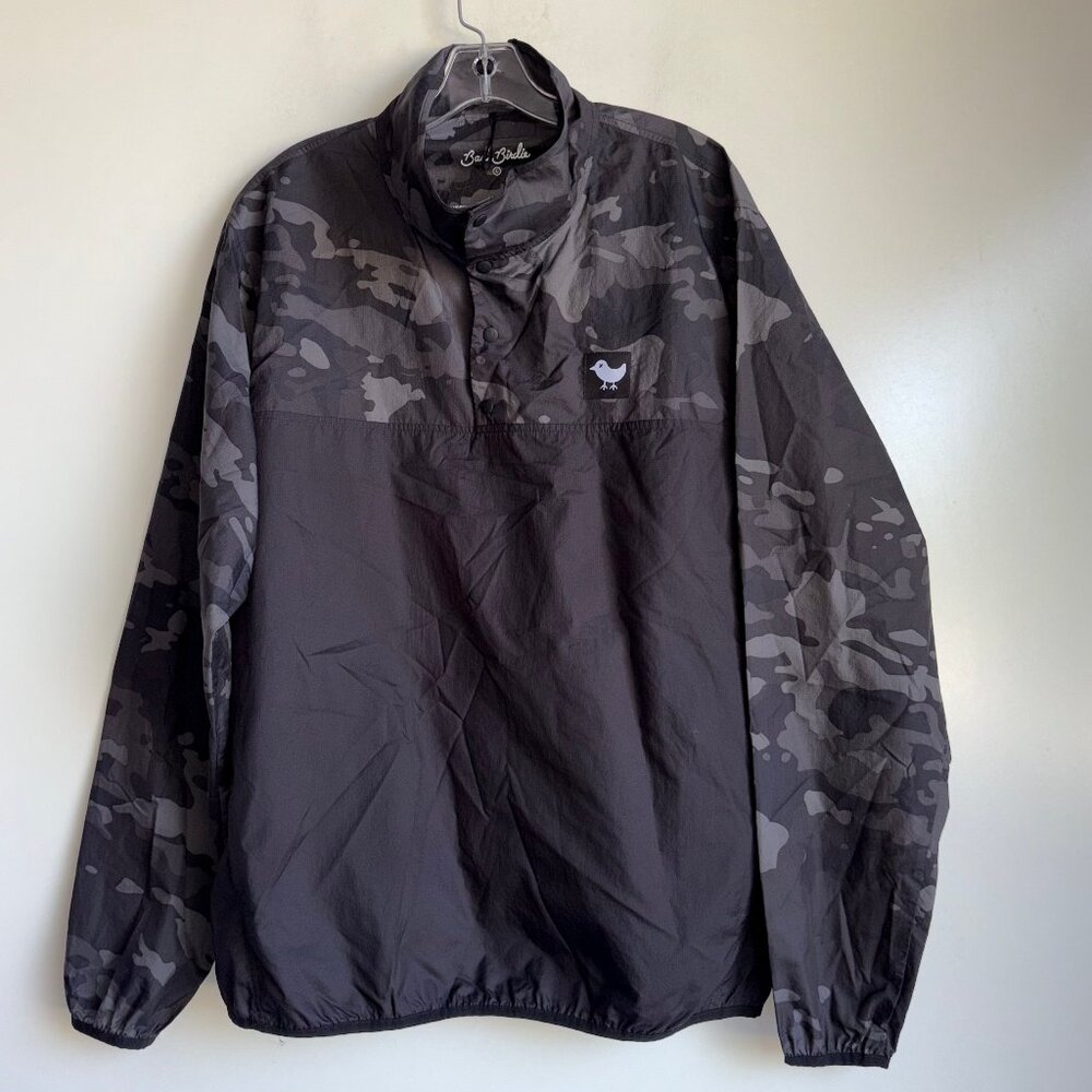 NEW Bad Birdie Camo Windbreaker Jacket Size Large - Picture 4 of 11